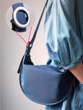 Minimalist Crescent Shoulder Bag Women's Nylon Crescent Bag DR