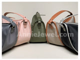 Minimalist Nylon Crescent Shoulder Bag Women's Nylon Crescent Bag DR
