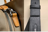 details of Nylon Work Tote Bag Women Leather Handle Large Capacity Nylon Laptop Tote Bag