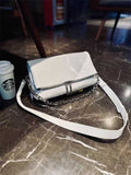 Women's Shoulder Satchel Bag White Leather Satchel White Satchel purse