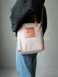 nylon tote bag with front zip pocket and leather handles lightweight nylon leather tote bag for work