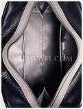 Details of Genuine Leather Tote Minimalist Italian Leather Tote Bag