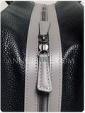 Details of Genuine Leather Tote Minimalist Italian Leather Tote Bag