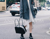 Quiet Luxury Tote Bag Old Money Leather Tote Minimalist Italian Leather Tote Bag