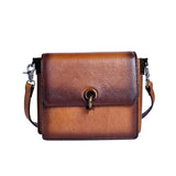 Mini Satchel Bag Retro Brown Satchel Purse Women's Satchel Purse 