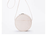 Women's Small Round Canvas Bag Canvas Crossboy Bag