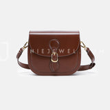 women's saddle leather crossbody bag small satchel crossbody