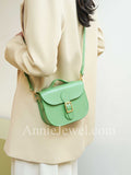 Women's Leather Crossbody Saddle Bag Saddle Leather Crossbody Bag 