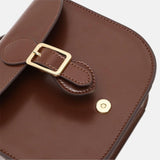 Women's Leather Crossbody Saddle Bag Saddle Leather Crossbody Bag 