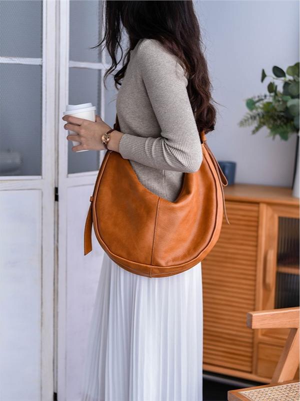 Women's Slouchy Hobo Bag Crossbody Soft Leather Slouchy Hobo Bag