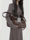 brown Leather Hobo Shoulder Bag Best Leather Hobo Leather Bags For Women - Annie Jewel