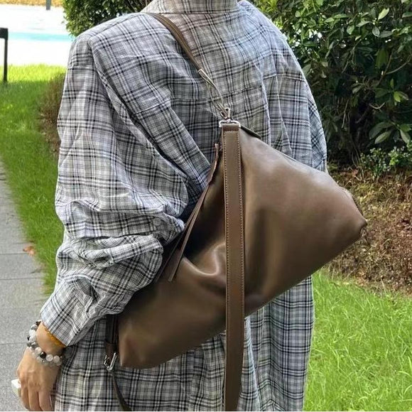 Soft Leather Slouchy Hobo Bag Grey Hobo Purse Slouchy Leather Hobo Bag 