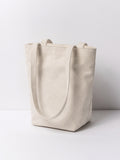 Women's Small Canvas Tote With Zipper Thick Canvas Tote Bag