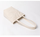 Women's Small Canvas Tote With Zipper Thick Canvas Tote Bag