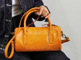 Small Leather Handbag
Mini Leather Boston Bag
Small Leather Top Handle Bag