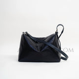 Small Hobo Leather Bag Purse Cowhide Hobo Purse Small Black hobo Purse Womens - Annie Jewel