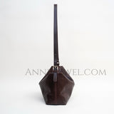 Small Hobo Leather Bag Purse Cowhide Hobo Purse Small Black hobo Purse Womens - Annie Jewel