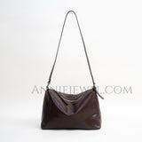 Small Hobo Leather Bag Purse Cowhide Hobo Purse Small Black hobo Purse Womens - Annie Jewel