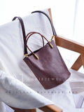 Women's Crossbody Bucket Bag Leather Small Leather Bucket Bag Crossbody 