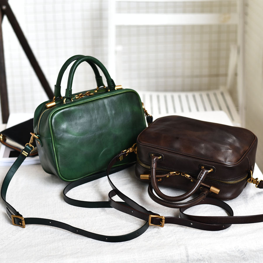 【2plan】Square Cross Leather Bag Amazon.com: Fashion Crossbody Square Bag Soft Leather Small