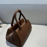 Small brown Leather Handbag Small Leather Crossbody Handbags Ladies 