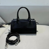 Small Black Leather Crossbody Handbag Small Leather Crossbody Handbags Ladies 