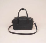 Small Leather Dome Bag Dome Leather Crossbody Bag Dome Shaped Leather Bag - Annie Jewel