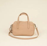 Small Leather Dome Bag Dome Leather Crossbody Bag Dome Shaped Leather Bag - Annie Jewel