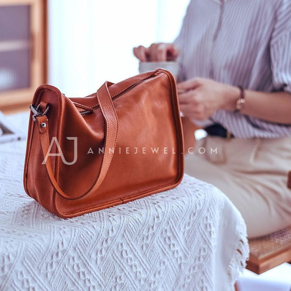 Brown Leather Hobo Bag women's leather hobo bags