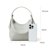 Small Leather Hobo Bags Ladies gray Leather Hobo Bag Small Hobo Leather Bag 