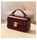 Small Leather Satchel Purse Handbag Leather Small Satchel Womens 