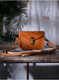 Satchel Purse Small Brown Satchel Crossbody Bag Bown Leather Satchel 