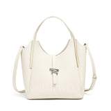 Womens White Leather Handbag The Leather Small Tote Bag The Tote Bag Small Leather