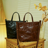 leather mini tote bag Leather Crossbody Tote Bag Womens 