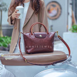 Small Leather Tote Genuine Leather Tote Bag With Zipper Womens 