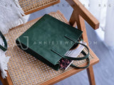 womens Small Leather Tote vertical leather tote bag tote bag with leather straps