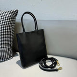 Women's Small Leather Tote Small Black Leather Crossbody Purse 