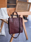 womens Small Leather Tote simple leather tote bag with leather straps