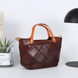 Small Leather Tote brown Small Tote Leather Bag Womens 