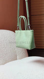 Small Leather Woven Crossbody Bag Woven Leather Crossbody Bags Womens 