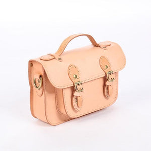 Genuine Leather Satchel Beige Satchel Small Satchel Crossbody Womens 