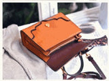 Women's Small Satchel Handbags Genuine Leather Satchel Crossbody Bag 