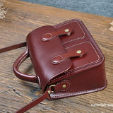 Small Satchel Purse Ladies Leather Satchel Crossbody Satche 