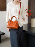 Small Brown Leather Crossbody Purse The Leather Small Tote Bag Womens 