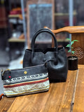 womens black leather handbag The Leather Small Tote Bag Womens 