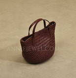 Small Woven Leather Bag Leather Woven Crossbody Bag Woven Leather Bags Womens 