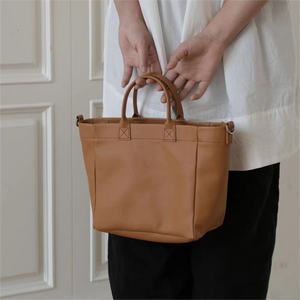 Small Leather Tote Bag Womens 