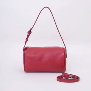 Mini Leather Cube Bag Small Leather Zipper Crossbody Purse Square Bag For Women - Annie Jewel