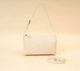 Mini Leather Cube Bag Small Leather Zipper Crossbody Purse Square Bag For Women - Annie Jewel