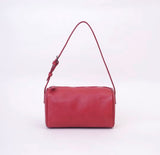 Mini Leather Cube Bag Small Leather Zipper Crossbody Purse Square Bag For Women - Annie Jewel